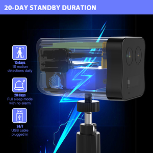 Dual-Lens 1080p Mini Security <strong>Camera</strong> Portable Indoor &amp; Outdoor 4G <strong>Motion</strong> Detector <strong>Alert</strong> with Night Vision Customizable ODM - Product Image 1