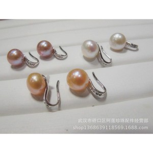 Pendientes de Perlas Redondas de 8-9 mm, Grado AA, Plata de Ley 925, para Uso Diario - Product Image 3