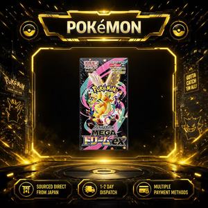Paket Booster TCG Pokemon Mega M2a Super Evolved Dream EX Asli Jepang, Laris Manis, Grosir, Kemasan Asli