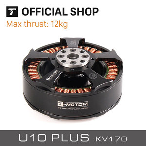 T-động cơ <span class=keywords><strong>U10</strong></span> cộng với 100kv 80kv 48 V động cơ không chổi than cho <span class=keywords><strong>quadcopter</strong></span> CW CCW 5kg lực đẩy - Product Image 4