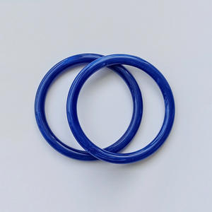 Brazalete de Resina Azul, Estilo Simple y Moderno, Imitación de Jade Acrílico, <span class=keywords><strong>para</strong></span> Mujer, Joyería, Novedad <span class=keywords><strong>2022</strong></span> - Product Image 5