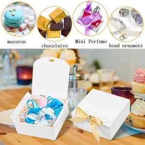 Romantic Scented Candle Slim Gift Box with Ribbon Creative Birthday Gift Boyfriend Girlfriend Souvenir White Cardboard - Product Image 5