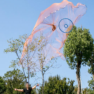 Filet de pêche Frisbee de haute qualité de 6 pieds facile à jeter en Nylon multifil Chine usine directe <span class=keywords><strong>moins</strong></span> <span class=keywords><strong>cher</strong></span> avec Type Double nœud - Product Image 3