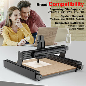 Machine de fraisage CNC Twotrees TTC450 3 axes Bois Acrylique MDF Gravure Fraisage Découpe Composant principal Moteur Arts et artisanat Bricolage Conception - Product Image 4