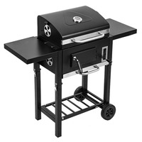 Barbecue pliable d'extérieur, barbecue domestique portable, grill de jardin sans fumée, résistant au vent pour voiture