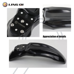 رفرف أمامي معدل من LINGQI RACING لدراجة SURRON Light Bee مع لوحة معدنية، واقي من الطين لدراجة SUR RON SUR-RON الإلكترونية للطرق الوعرة - Product Image 5