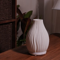 Diffuseur d'huiles essentielles en résine artisanale USB avec veilleuse intégrée, aromathérapie décorative pour chambre et bureau