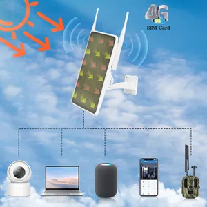 Wireless Solar WIFI Router IP 66 Waterproof For Outdoor Remote Farm And Public Places