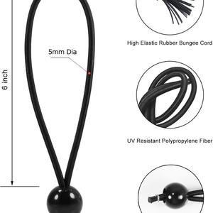 Bolas Elásticas Premium - Alta Elasticidad, Material Duradero - Ideal para Asegurar Lonas, Tiendas de Campaña y Carga - Product Image 2