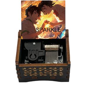 Vintage Wood Amine Movie Your Name Sparkle Music Box Music Fans <span class=keywords><strong>Regalos</strong></span> <span class=keywords><strong>para</strong></span> <span class=keywords><strong>novio</strong></span> <span class=keywords><strong>Regalos</strong></span> <span class=keywords><strong>para</strong></span> hombres <span class=keywords><strong>Regalos</strong></span> <span class=keywords><strong>para</strong></span> <span class=keywords><strong>novio</strong></span> - Product Image 2