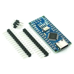 Controlador Rojo Compatible con el Bootloader para Arduino Nano Mini Tipo-C Micro USB, Controlador USB CH340 de 16Mhz ATMEGA328PB - Product Image 6