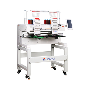 Máquina de bordar computarizada automática de alta velocidad de 2 cabezales para uso doméstico, nueva máquina de bordar gorras con componentes de motor de núcleo - Product Image 4