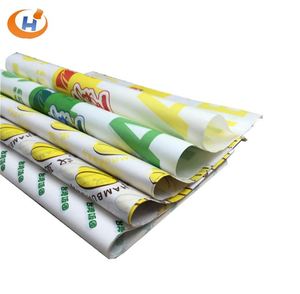 กระดาษห่อเบอร์เกอร์ กระดาษกันไขมันสำหรับเบอร์เกอร์ กระดาษห่ออาหาร - Product Image 4