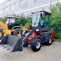 Traktor Mini 3ton 5ton 6ton Backhoe Loader Kecil 4x4 dengan Attachment Back Hoe Dijual