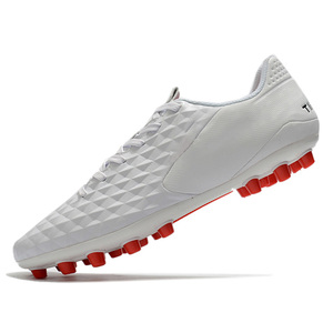 Zapatos <span class=keywords><strong>de</strong></span> Fútbol Duraderos <span class=keywords><strong>de</strong></span> Alta Calidad <span class=keywords><strong>de</strong></span> Fábrica, Botas <span class=keywords><strong>de</strong></span> Fútbol para Hombre AG con Tacos Largos, Botas <span class=keywords><strong>de</strong></span> Fútbol Blancas <span class=keywords><strong>de</strong></span> Tobillo Bajo - Product Image 3