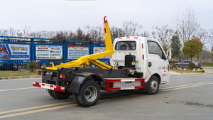 Trung Quốc foton 4*2 móc xe tải rác <span class=keywords><strong>4cbm</strong></span> hộp yuchai 125hp nhà máy vận chuyển - Product Image 5