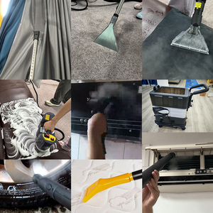 เครื่องทำความสะอาดไอน้ำแบบแห้ง 2800W ความจุ 9 ลิตร เครื่องทำความสะอาดไอน้ำแรงดันสูงแบบพกพา เครื่องสกัดอัลตราโซนิก สำหรับทำความสะอาดที่นอน โซฟา พรม รถยนต์ - Product Image 4