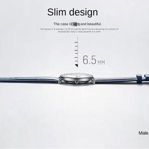 <span class=keywords><strong>2026</strong></span>年ニューファッションメンズ＆レディースカップル向けクォーツスリム小型防水30M耐水レザー腕時計（ポインターダイヤル付き） - Product Image 5