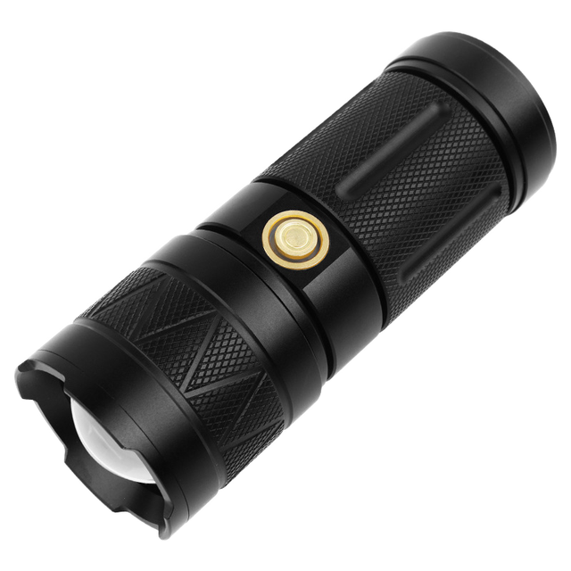 2023 New Release Super Bright 100000 Lumen White Laser Rechargeable Flashlight with Power Bank Made of Durable Aluminum Alloy