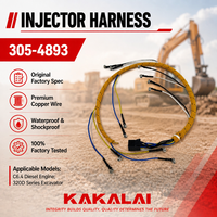 Faisceau de câblage pour excavatrice KAKALAI 305-4893, faisceau de câblage d'injecteur de carburant pour excavatrice CAT C6.4 320D 323D 321D LCR