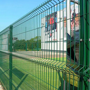 PVC Coated 3D Triangle Bend Welded <b>Wire</b> Fence V‑Bend Security <b>Mesh</b> Fencing for <b>Garden</b> Villa Outdoor Yard Protection - Product Image 2