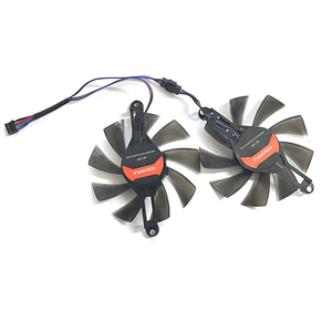 Ventilador de tarjeta gráfica GPU Cooler 85MM 6600M para AMD AFOX Radeon RX <span class=keywords><strong>580</strong></span> <span class=keywords><strong>2048SP</strong></span> para colorido GTX1070ti GAMING VGA reemplazar - Product Image 3