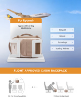 Sacs de cabine LOVEVOOK Ryan Air 40x30x20, sac sous le siège, sac à dos léger, bagage à main pour voyager, sac à dos pour femmes