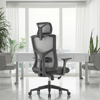 Chaise de bureau ergonomique de luxe de haute qualité en maille pour le bureau, la maison, l'école, chaise en maille personnalisée Sillas Oficina