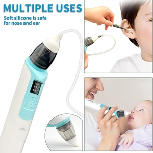 Safe Baby Care Product Nose Nasal Aspirator Cleaner Electric Vacuum Nasal Aspirator for Baby - Product Image 3