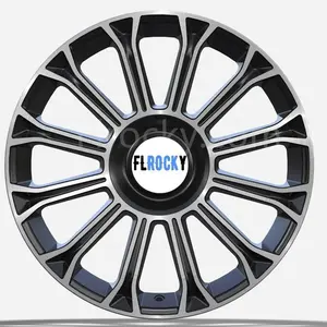 Flrocky Hot Sale 5 Holes Car Rims Wheels 17 18 Inch 7.5J 8J Aluminium Alloy Wheels 5*120 PCD For VW Golf GTI