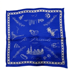 Fazzoletto da Taschino Classico con Stampa Pied-de-Poule Paisley, in Seta a Righe e Pois, 4 in 1 per Uomo - Product Image 1