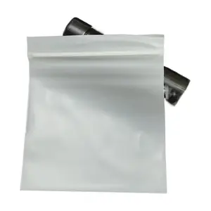 可堆肥玉米淀粉聚乳酸可生物降解自有标志印花拉链服装包装塑料袋