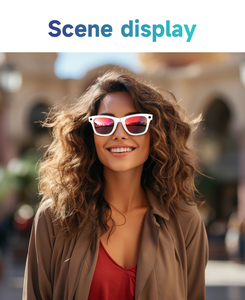 Lunettes Intelligentes IA W610 en Gros avec Caméra HD 4K 800W Anti-Tremblement, Double Micro Anti-Bruit et Traducteur IA - Product Image 4