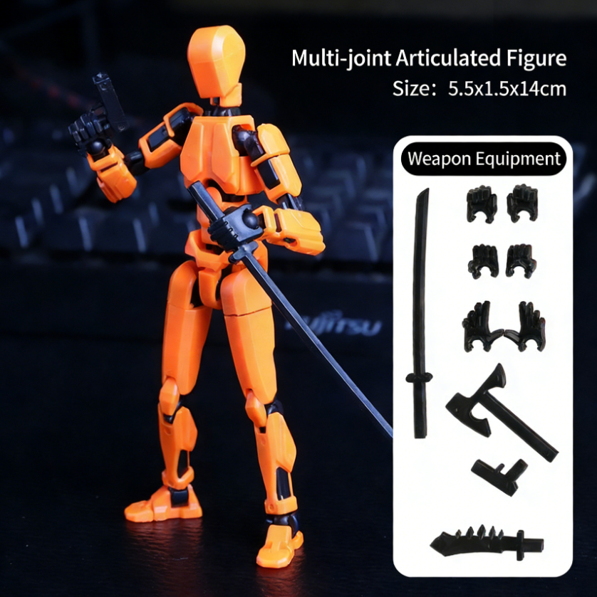 Orange - Nouvelle génération 3 - 4 armes - 3 mains
