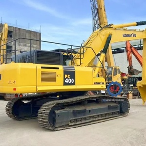 Excavadora de orugas usada Komatsu PC400 de bajo precio y alta calidad, maquinaria de construcción para movimiento de tierras, excavadora Komatsu PC360 400 450 - Product Image 1