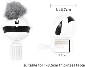 Juguete Interactivo Robótico Eléctrico <span class=keywords><strong>para</strong></span> <span class=keywords><strong>Gatos</strong></span> y Perros de Interior, Juguete de Peluche Automático y Sostenible con Plumas, Empaquetado en Caja - Product Image 4