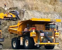 Camions à benne basculante pour travaux miniers lourds XDE260, camion à benne basculante rigide de 260 tonnes à vendre