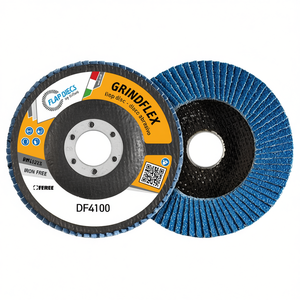 Disque à lamelles Fervi Grindflex Classic 125 mm, meule sans fer pour le métal - Product Image 1