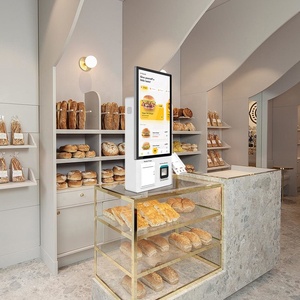 Nhiệt in ấn tự dịch vụ McDonald đặt hàng kiosk màn hình cảm ứng thực phẩm đặt hàng máy cho nhà hàng 21.5-inch - Product Image 6