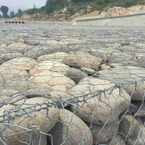 Panier gabion hexagonal à double <span class=keywords><strong>torsion</strong></span>, galvanisé à chaud, pour murs de gabions au Yémen, cage à pierres pour la stabilisation des sols - Product Image 1
