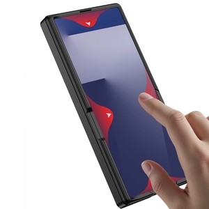 Funda protectora para teléfono GKK, funda completa a prueba <span class=keywords><strong>de</strong></span> golpes con bisagra magnética, funda para teléfono con soporte para Samsung Galaxy Z Fold <span class=keywords><strong>7</strong></span> - Product Image 3