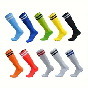 Quentin Long Grip Non-slip Sports Socks Football Soccer Custom Non-slip Anti-slip Soccer Socks Wholesale