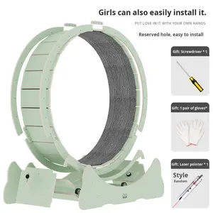 Tapis Roulant Silenzioso ed Ecologico per <span class=keywords><strong>Gatti</strong></span>, Giocattolo Interattivo Anti-Depressione, Lunga Durata - Product Image 4