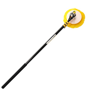 Brosse de nettoyage de fenêtres photovoltaïques Dewande, <span class=keywords><strong>nettoyeur</strong></span> de toits de véranda, perche télescopique en aluminium, écologique, 3,5m-7,5m, manuelle - Product Image 2