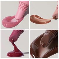 Baume à lèvres teinté liquide SPF hydratant et repulpant aux peptides, 21 couleurs fruitées, marque privée, brillant à lèvres de haute qualité