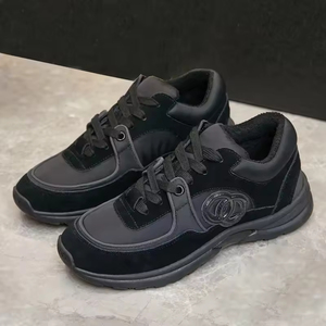 Chaussures de course unisexes en cuir véritable à enfiler pour les voyages, l'extérieur et un usage décontracté - Chaussures de sport de luxe de marque - Product Image 1