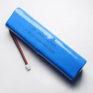 Üretici özel 3.7V 7.4V 11.1v 3s lipo pil 18650 3200mah 3000mAh 2800mAh 2600mAh 2000mAh lityum pil paketi