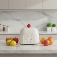 Cuiseur à œufs domestique monocouche, machine à petit-déjeuner, cuiseur à œufs intelligent multifonctionnel, mini cuiseur vapeur automatique pour la cuisson