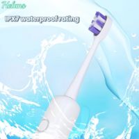 Cepillo de Dientes Eléctrico Inteligente con Cerdas Suaves, Motor de Levitación Magnética, 4 Modos, Cabezal con Luz Roja y Azul, IPX7