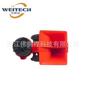 Weitech ลำโพงเสียงทุ้มทรงสี่เหลี่ยม12V ทำจากพลาสติกสำหรับอัพเกรดชุดติดตั้ง - Product Image 1